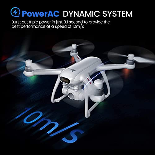 Potensic Dreamer 4K Drone GPS, Dron con Cámara Ultra HD, Largo 31 Min, Motor sin escobillas, Regreso Automático a Casa, FPV Drone WiFi, Sígueme, Retención de Altitud, Profesional Dron para Adulto