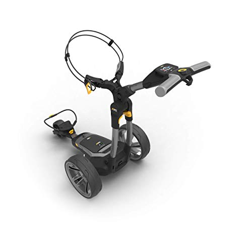 PowaKaddy Compact CT6 Gris Metalizado Bateria 36 Hoyos Litio