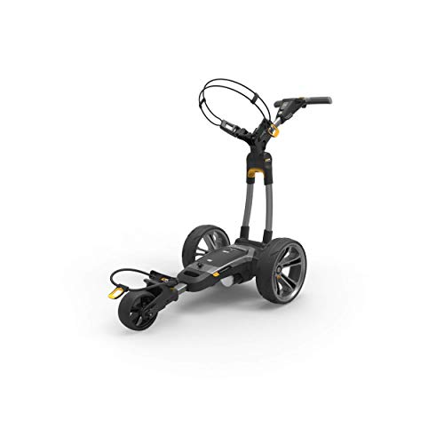 PowaKaddy Compact CT6 Gris Metalizado Bateria 36 Hoyos Litio