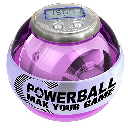 Powerball Neon Pro - Pelota para Tratar el síndrome del túnel carpiano, Color Azul (Blue)