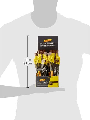 PowerBar PowerGel Hydro Cola 24x67ml - Gel Energético de Alto Carbono + C2MAX + Sodio + 100mg Cafeína