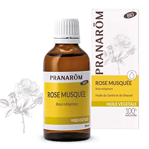 Pranarom - Aceite Vegetal de Rosa Mosqueta Bio, 6.51, Rose Musquée, 50 Mililitros