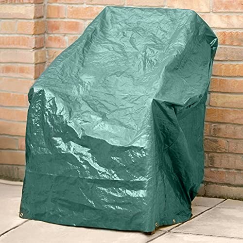 PrimeMatik - Funda Protectora Impermeable para sillas apiladas 83x123x65cm