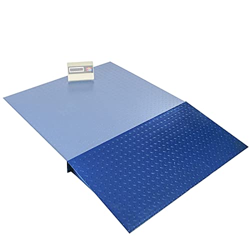 PrimeMatik - Rampa metálica para báscula Industrial de Suelo 120 cm