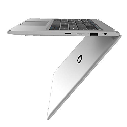 PRIXTON Flex Pro - Ordenador Portátil con Pantalla Táctil 11'6 Pulgadas, Sistema Operativo Profesional Windows 10 Pro, Procesador Intel Celeron Apollo Lake N3350, 4GB RAM / 64GB, Teclado en Español