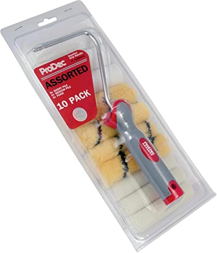 Prodec - Juego de rodillo y recambios (10,2 cm)