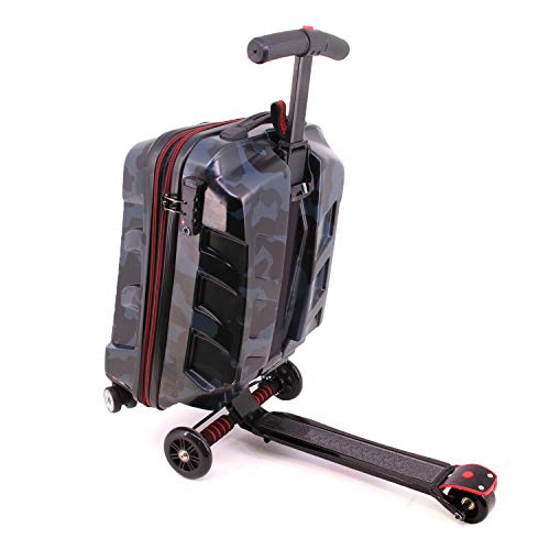 PRODG Blackage-Maleta Patinete Scooter, 55 cm, 45.5 litros, Negro