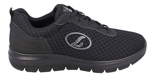 Producto Vegano. Zapato Deportivo Rest Walking con Textil última generación y Suela de Poliuretano Ultraligera. LUISETTI Zapato Deportivo Runner 31102ST Talla 41 Color Negro