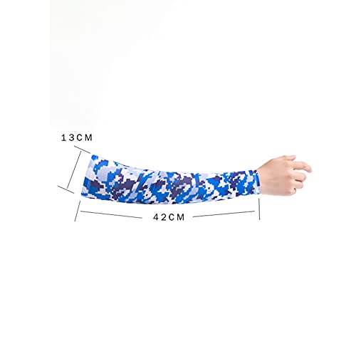 Protección solar UV Mangas de brazo,Mangas de brazo Protección UV,Mangas de enfriamiento para el sol para cubrir el tatuaje,Manga de camuflaje de color puro para hombres,mujeres,para baloncesto,correr