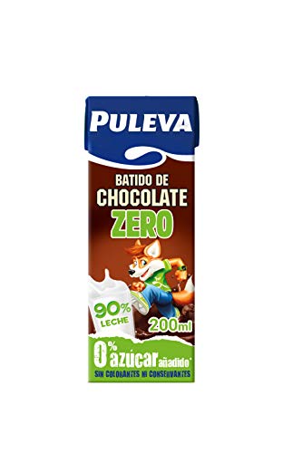 Puleva Batido Chocolate Zero Sin Azúcar Añadido 5 packs de 6x200 ml