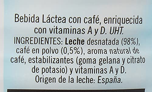 Puleva Café con Leche Zero Sin Azúcar pack 6x1L