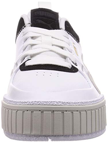 PUMA Cali Sport Mix Wn's, Zapatillas, para Mujer, Blanco (Puma White-Puma Black), 38 EU