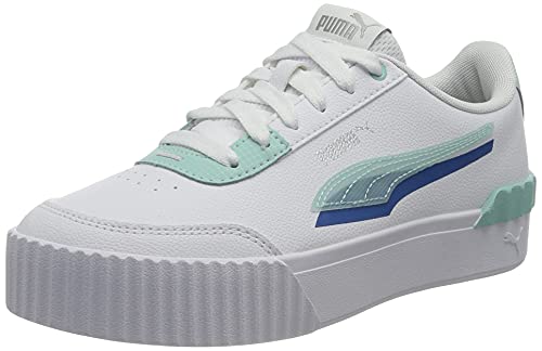 PUMA Carina Lift Shadow, Zapatillas Mujer, Blanco, 40.5 EU