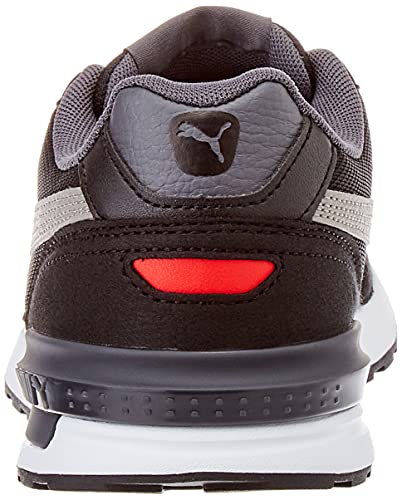 PUMA Graviton, Zapatillas deportivas, para Unisex adulto, Negro (Puma Black-Steel Gray-Ebony-Saffron-Puma White), 44.5 EU