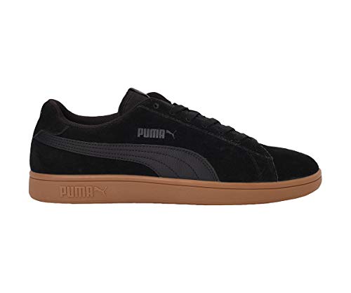 PUMA Smash v2, Zapatillas, para Unisex adulto, Negro (Puma Black-Puma Black), 43 EU