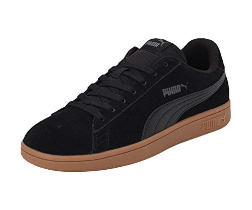 PUMA Smash v2, Zapatillas, para Unisex adulto, Negro (Puma Black-Puma Black), 43 EU