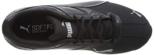 PUMA Tazon 6 FM, Zapatillas, para Hombre, Negro (Puma Black-Puma Silver), 43 EU