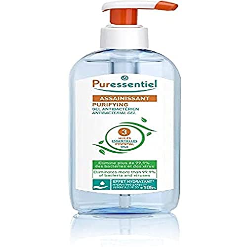 Puressentiel - Purificante - Gel Purificante con 3 Aceites Esenciales - Purifica las manos con efecto hidratante inmediato - 250ml