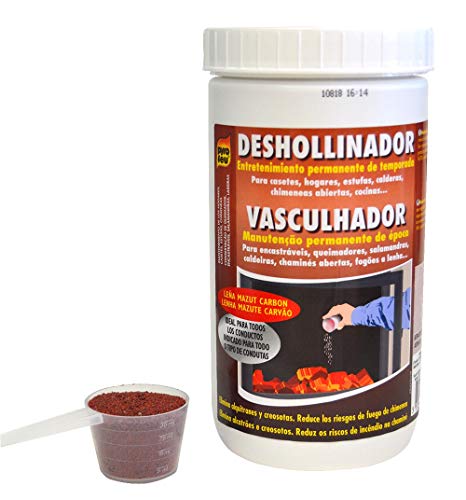 PYRO FeU 24625-12 Deshollinamiento de chimeneas Regular, Rojo