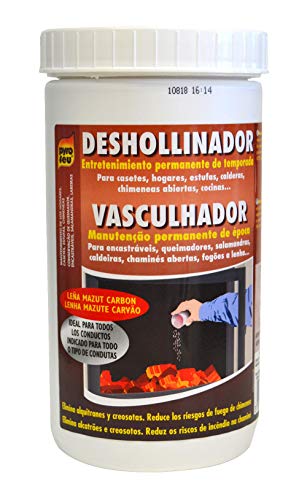 PYRO FeU 24625-12 Deshollinamiento de chimeneas Regular, Rojo