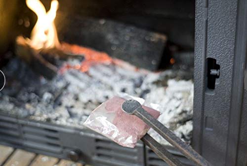 PYRO FEU 24628-12 Caja de 14 Unidades de Deshollinamiento Lítico para Limpieza y Mantenimiento Continua de Chimeneas, Marrón Teja, Talla Única