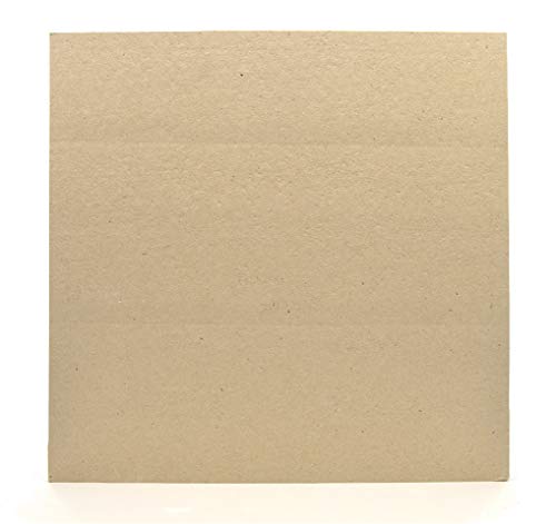 Pyro Feu 24961-6 Placa Aislante Fibra de Roca 850ºC 50 x 50 cm, Gris