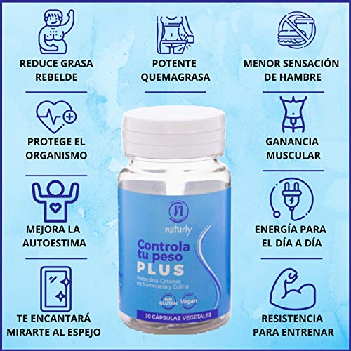 Quemagrasas Potente para Adelgazar | Pastillas Adelgazantes Supresor del Apetito y Termogénico | Elimina Kilos y Redefine tu Silueta | Vitamina B5 y B6 | Cetonas de Frambuesa | Forskolina