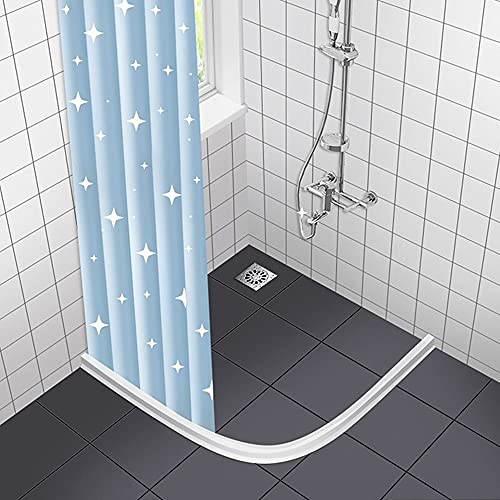 Queta Tira Impermeable de Silicona Flexible, Autoadhesivo Tapón de Agua de Presa de Agua, Parada de Flujo de Agua para Separación Húmeda y Seca, para Encimeras de Baño o Cocina(100cm）