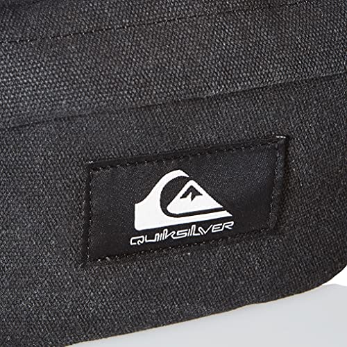 Quiksilver Accesorio de Viaje- Cinturón Monedero, Negro