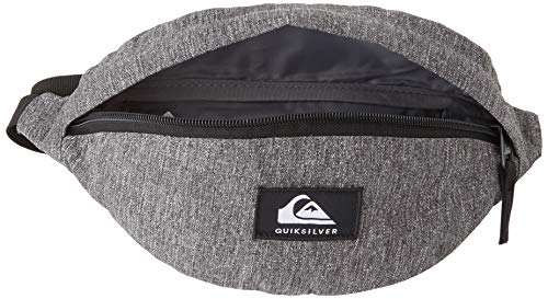 Quiksilver Pubjug-Riñonera para Hombre, Waist Pack, Light Grey Heather, 1SZ