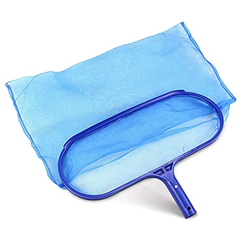 QUUPY 1 red de malla fina para alberca de agua profunda, herramienta de limpieza de skimmer resistente, para limpiar piscinas y estanques, etc., 29 x 42,5 cm