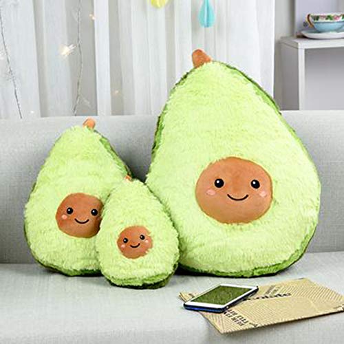 RAINBEAN Aguacate Peluche Juguete, Mini Almohada Peluche - Cojín Suave Cómodo de Decoración para Casa,salón,Dormitorio–Regalo Ideal Cumpleaños o Navidad-15.75IN