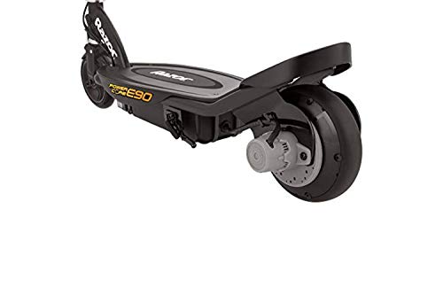 Razor Power Core E90, Patinete Eléctrico Scooter, Juventud Unisex, Negro, One Size