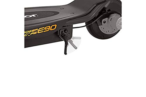 Razor Power Core E90, Patinete Eléctrico Scooter, Juventud Unisex, Negro, One Size