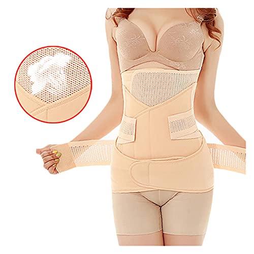 REAPP Abdomen del Vientre Pelvis Pospartum Cinturón Cuerpo Recuperación Shapewear Belly Slim Cintura Cinchs Transpirable (Color : Skin, Size : XL)