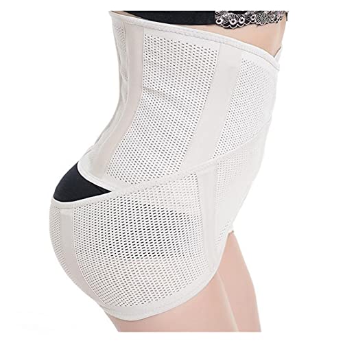 REAPP Postparto Belly Wrap Recovery Band Band Band Band Back Back Soporte Soporte de la Cintura Shapewear Post Pregnancy (Color : Beige, Size : M)