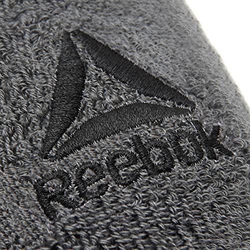 Reebok RASB-11025GR Muñequeras Deportivas, Adultos Unisex, Gris, Larga