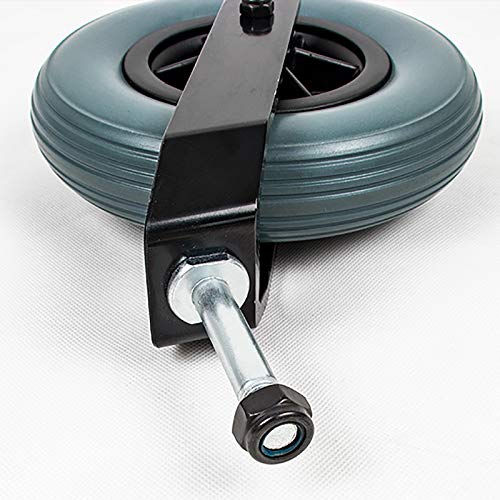 Reemplazo De Rueda Sólida Para Sillas De Ruedas, Conjunto De Ruedas Delanteras Universales, 8 Pulgadas / 20 Cm Con Accesorios Para Andador De Accionamiento De Horquilla Delantera, Gris 2 Piezas