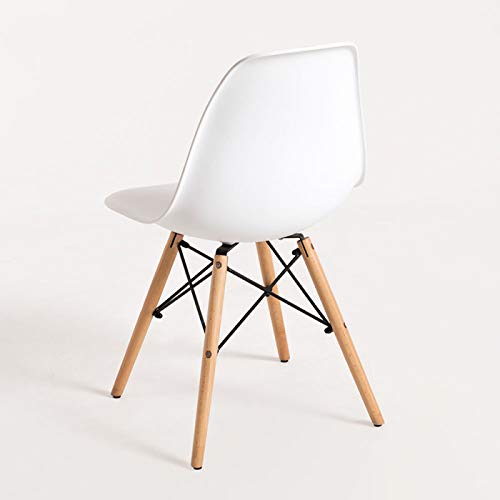 Regalos Miguel - Sillas Comedor - Silla Tower One - Blanco - Envío Desde España