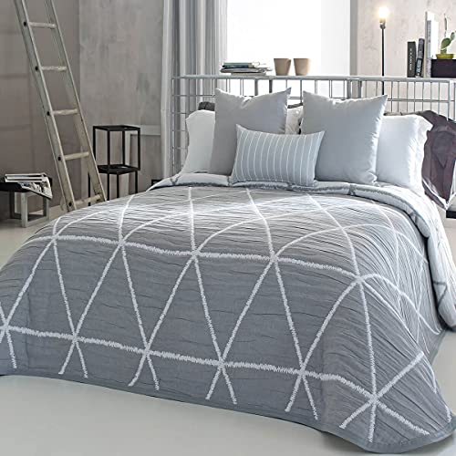 Reig Marti Colcha Capa Double - Cama 105 Cm - Color Gris C08