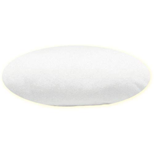 Relleno para cojín, perfecto para el sofá o la cama, ideal como decoración, poliéster, Weiß, 50 cm redondo