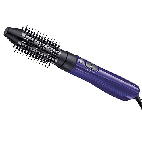 Remington Cepillo Moldeador Dry & Style - Moldeador de Pelo, Cerámica y Turmalina Iónica, Kit Moldeador, 3 Accesorios, 800 W, Azul- AS800