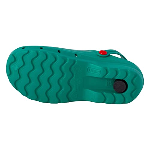 REPOSA Light Shock Zuecos Sanitarios, Zapatos de enfermería, Material eva Zapatos Sanitarios cómodos con capellada Superior Cerrada, Agujeros Laterales, Plantilla anatómica, Suela SRC