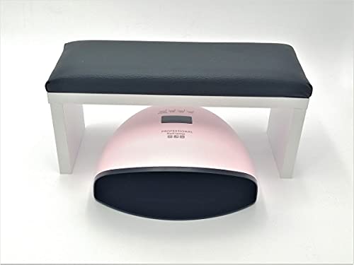 Reposamanos profesional para manicura, Apoyador de manos, cojín para manicura, reposabrazos, mesa de manicura, TAMAÑO - S (ROSA)