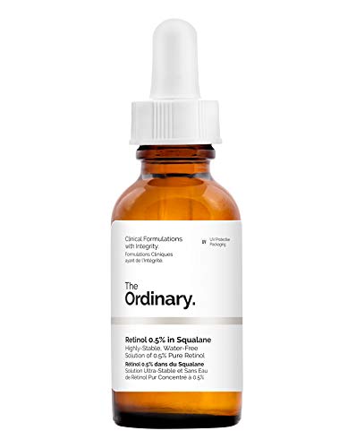 Retinol The Ordinary, 0,5 %, en escualano, 30 ml