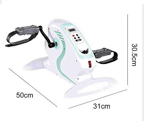 RGLZY Aptitud Motorizado Ejercicio Bicicleta Eléctrica/Pedal Ejercitador De Brazos Y Piernas Rodilla Recuperación del Ejercicio, Fortalece Los Músculos para Minusválidos Y Stroke Survivor