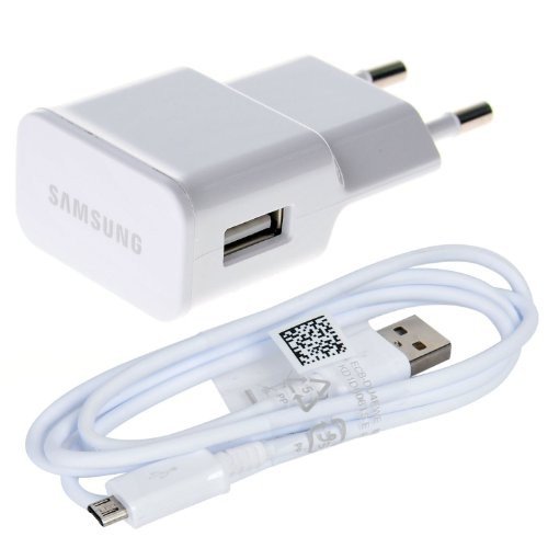 riginal Samsung I9505 Galaxy S4 Cargador para U90EWE Cable adaptador ETA U90EWE + ECB-DU4AWE Cargador MicroUSB Cargador + Data ETA-blanco