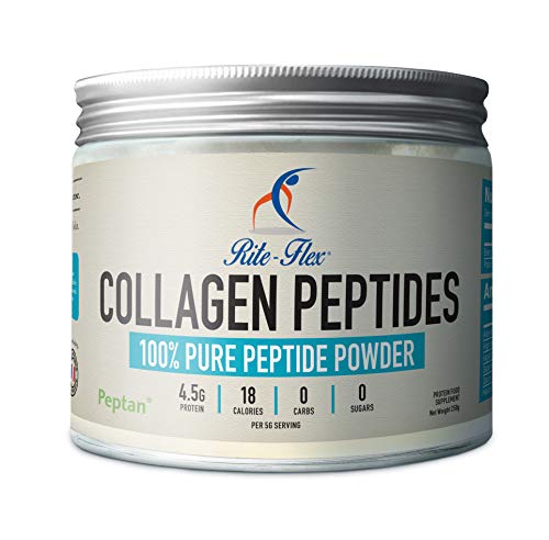 Rite-Flex, Péptidos de Colágeno con Peptan, Colágeno Hidrolizado en Polvo (5000 Mg)