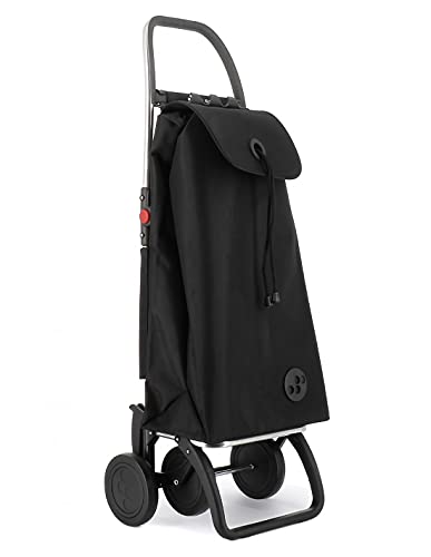 Rolser Carro I-MAX MF 4 Ruedas Plegable - Negro