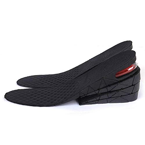 Romote Unisex Altura 4-Capa de Aumento de los Cojines del Zapato Plantillas Inserta Heel Ascensores .5cm